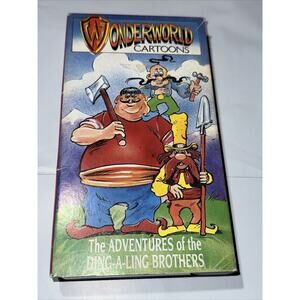 The‎ Adventures Of the DING-A-LING Brothers VHS ~ Funny Family Cartoon Video